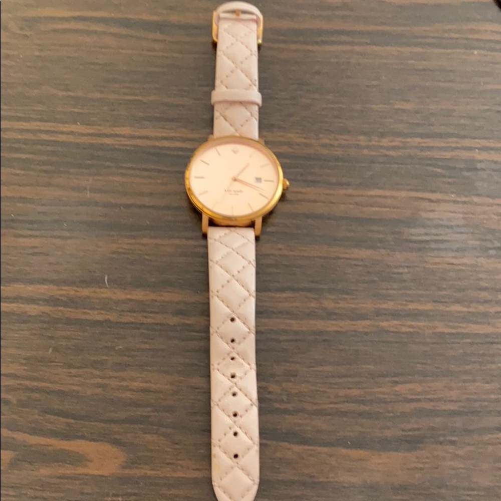 Kate spade womens metro grande rose gold watch